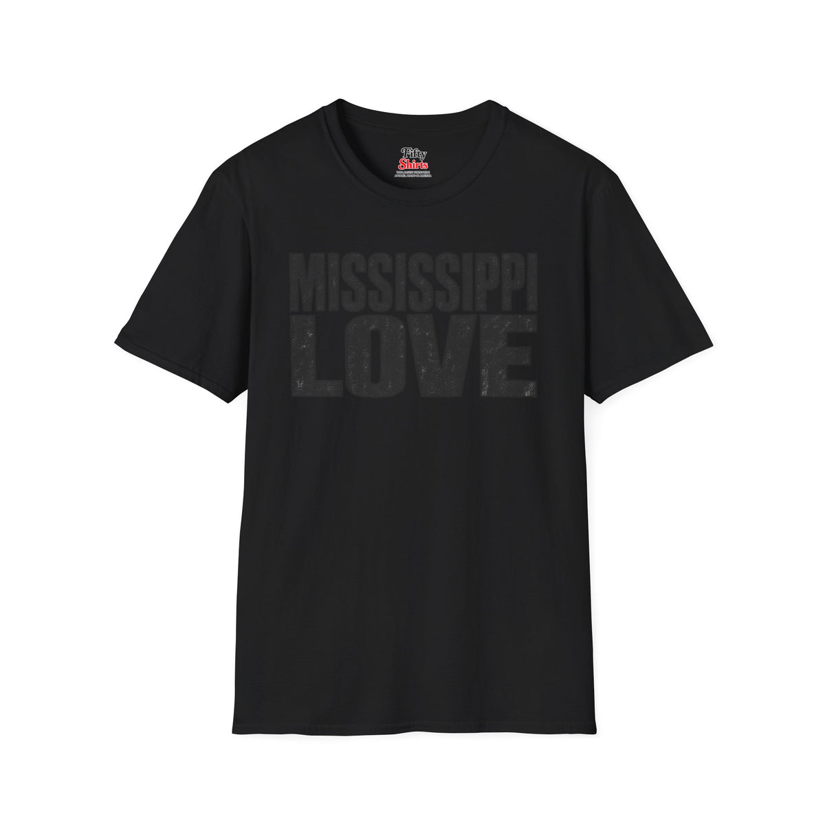Mississippi Love Unisex Softstyle T Shirt State Name Graphic Tee