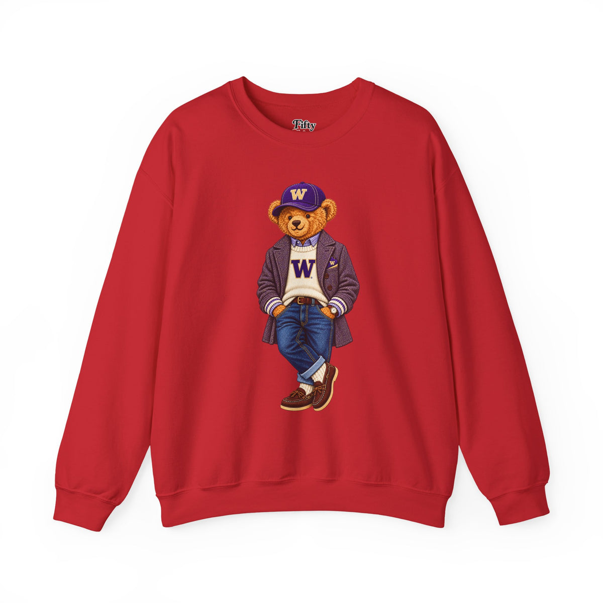 Washington - Game Day Teddy Bear Sweatshirt