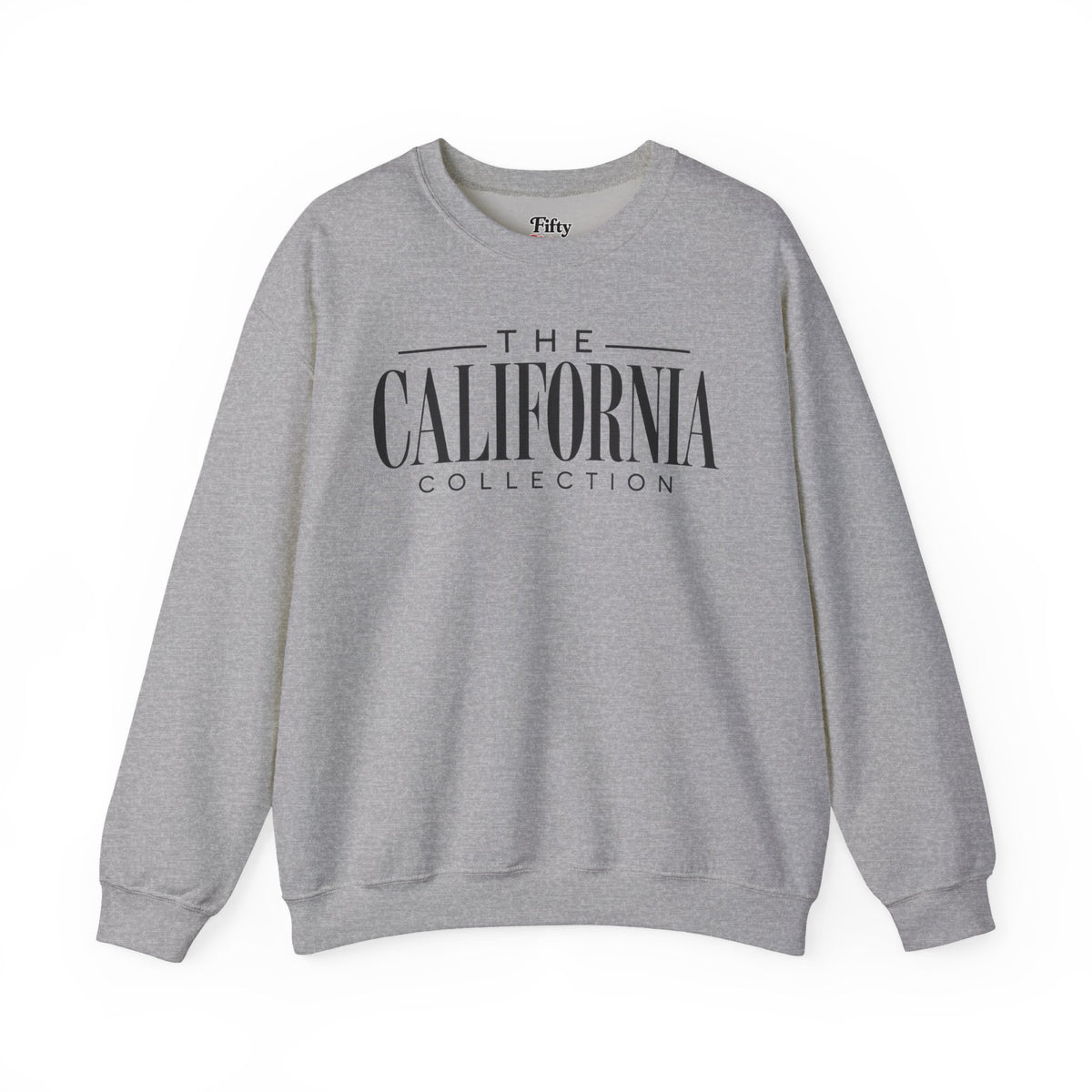 The California Collection Unisex Crewneck Sweatshirt State Name Graphic