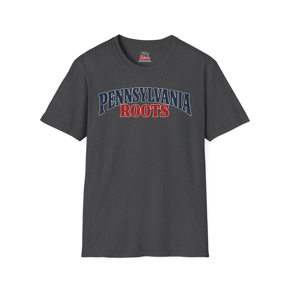 Pennsylvania Roots Unisex Softstyle T Shirt State Name Graphic Tee