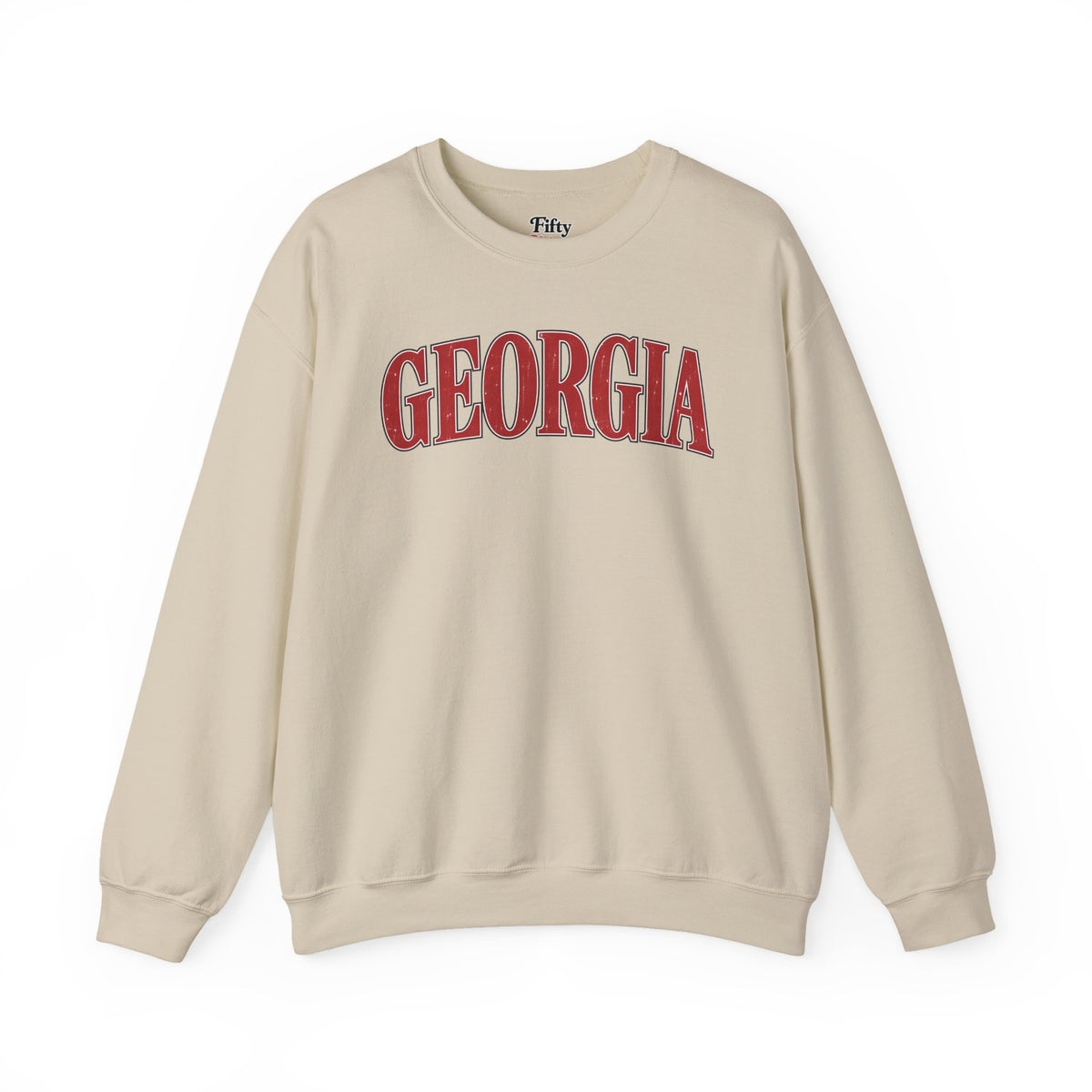 Georgia Unisex Crewneck Sweatshirt State Name Graphic