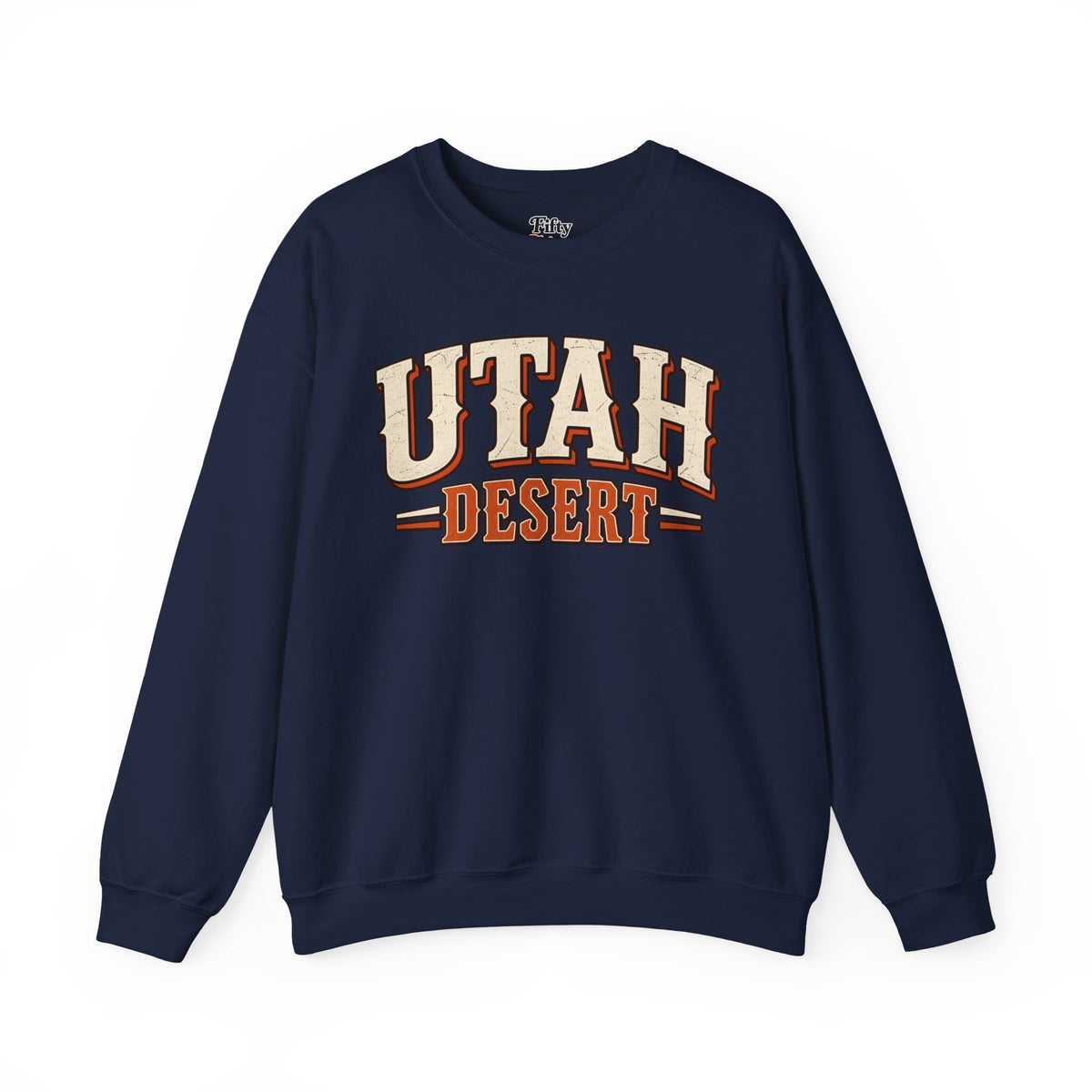 Utah Desert Unisex Crewneck Sweatshirt State Name Graphic