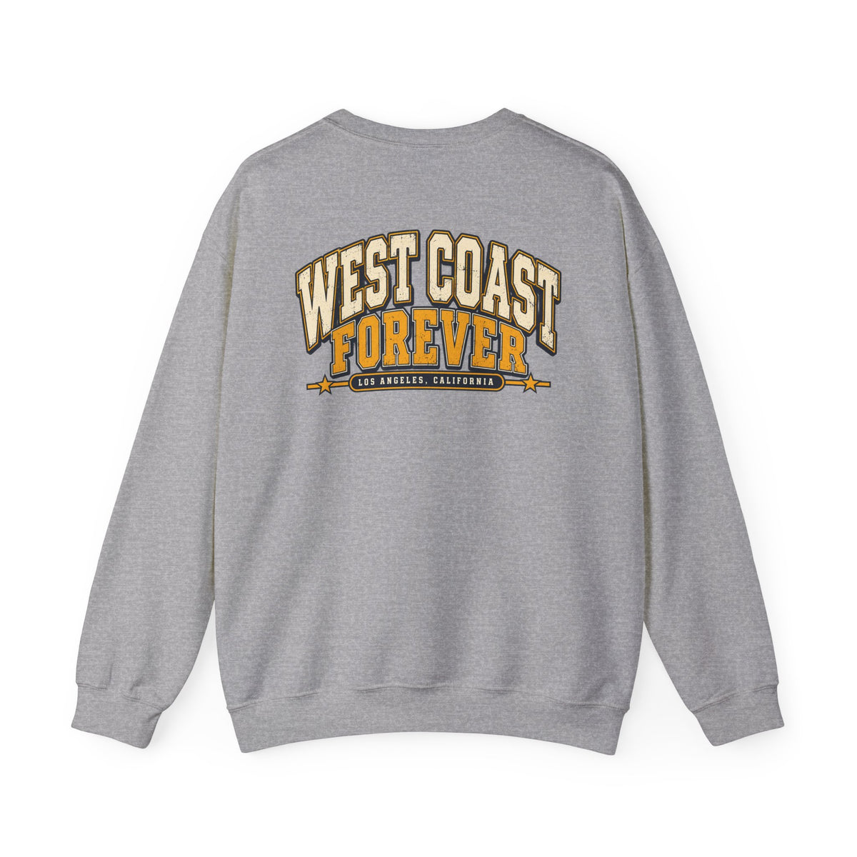 West Coast Forever Los Angeles Unisex Crewneck Sweatshirt Graphic