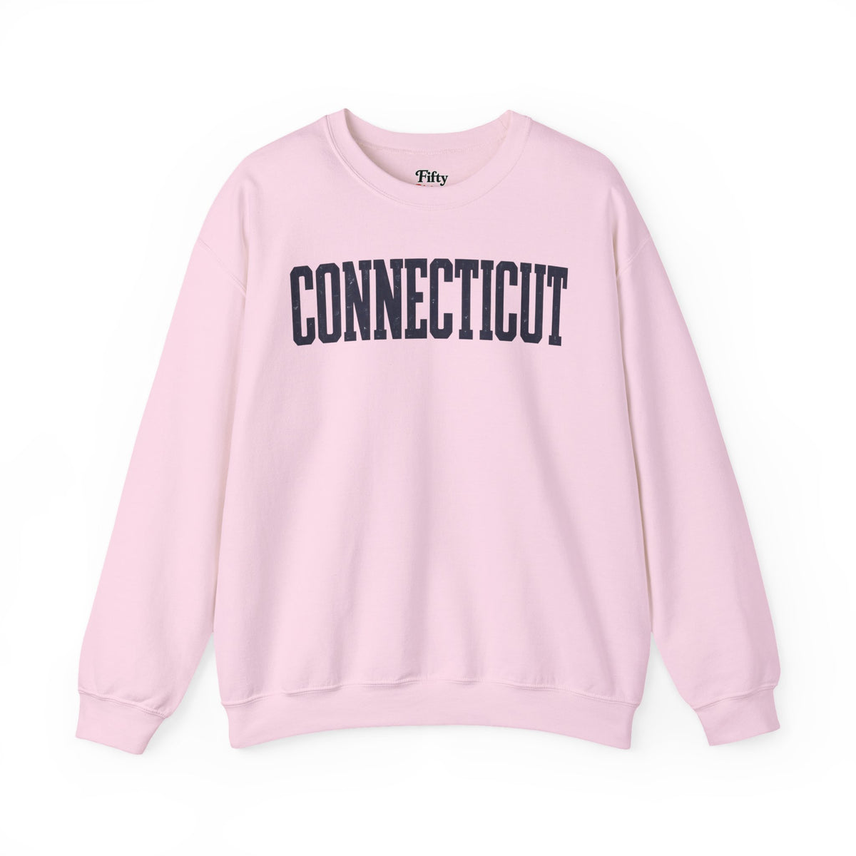 Connecticut Unisex Crewneck Sweatshirt State Name Graphic