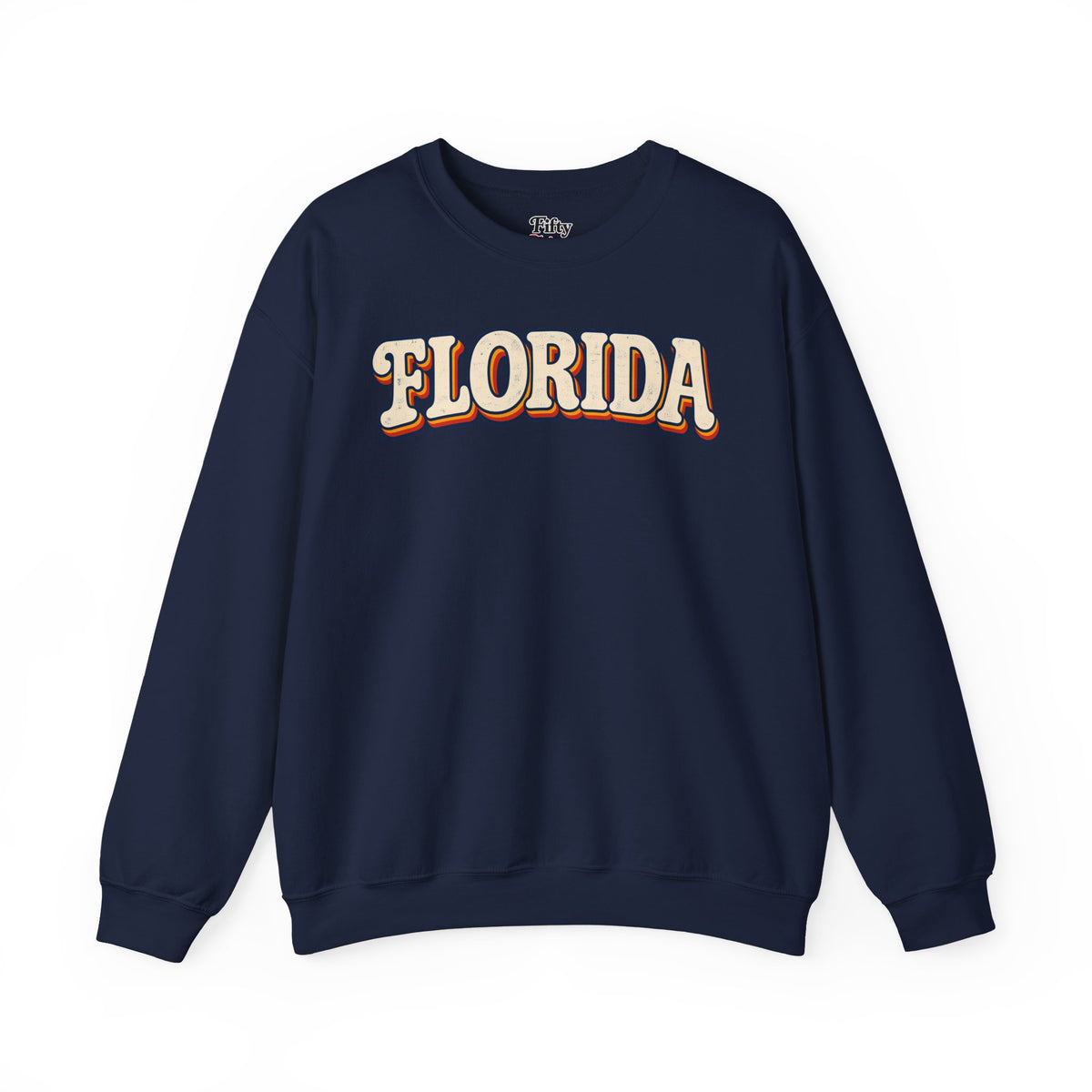 Florida Unisex Crewneck Sweatshirt State Name Graphic