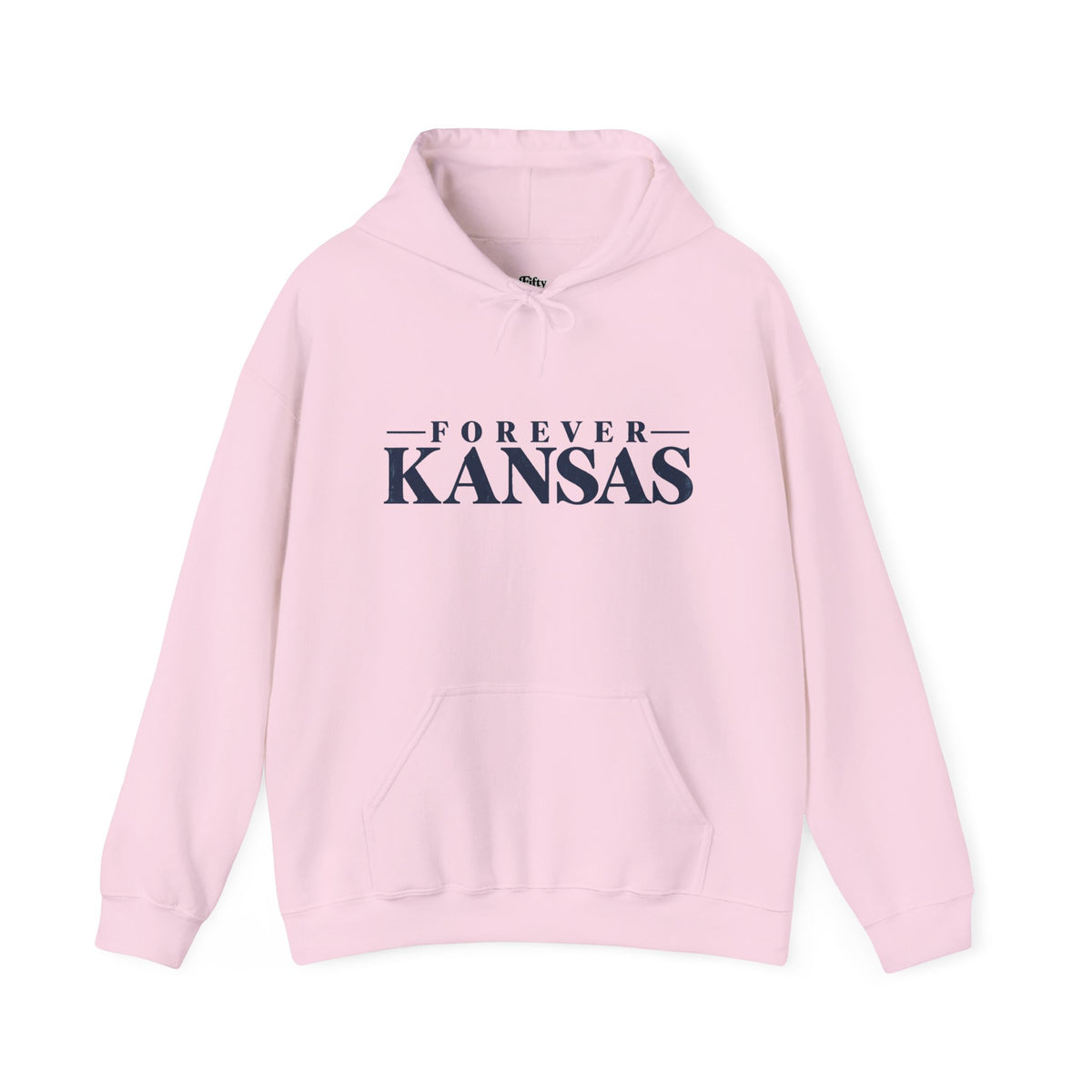 Forever Kansas Unisex Hoodie State Name Graphic