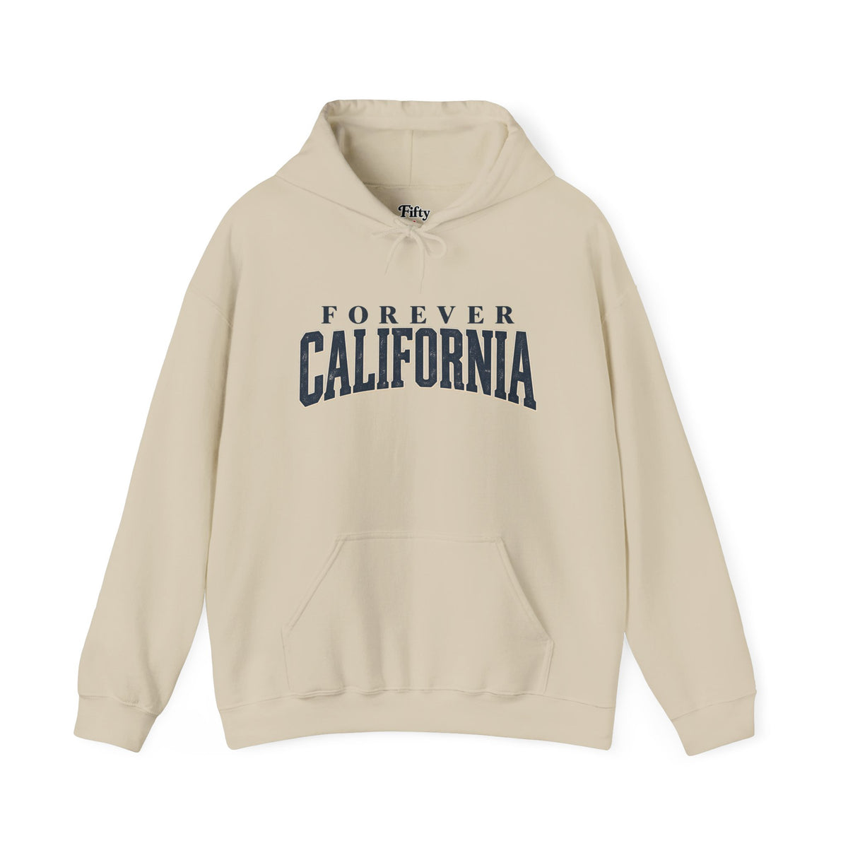 Forever California Unisex Hoodie State Name Graphic