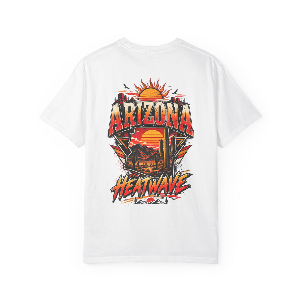 Arizona Heatwave Unisex Comfort Color 1717 Streetwear Graphic Tee