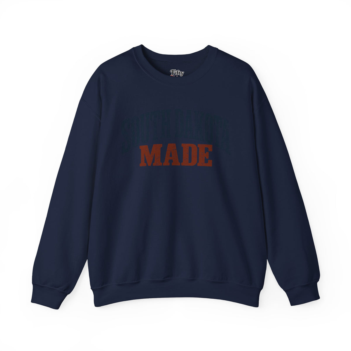 South Dakota Made Unisex Crewneck Sweatshirt State Name Graphic