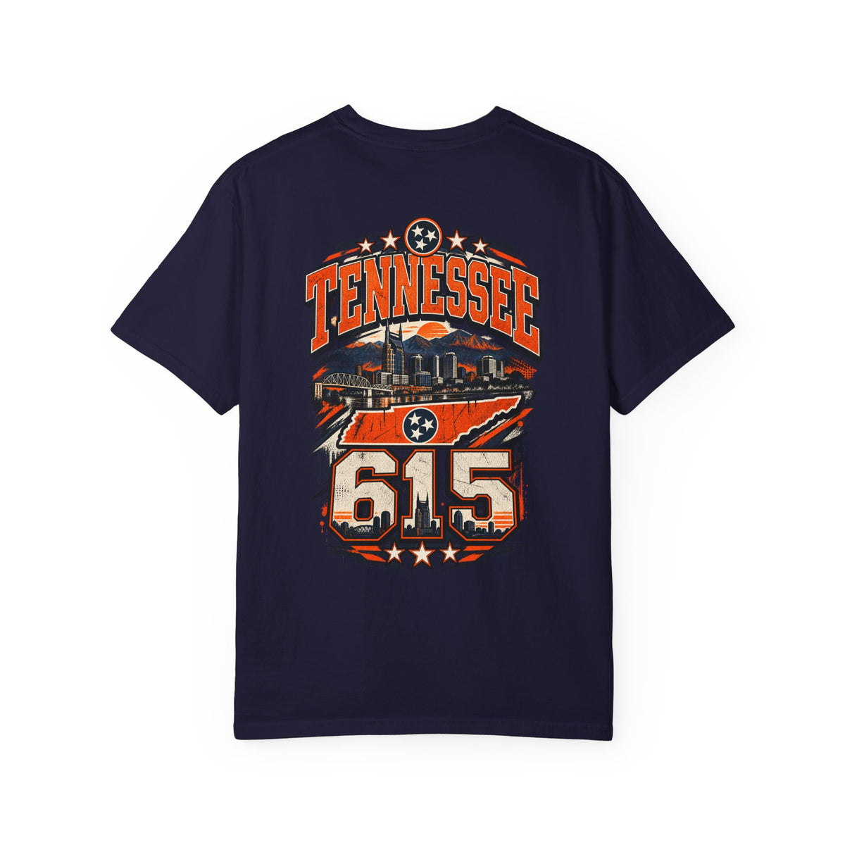 Tennessee 615 Unisex Comfort Color 1717 Streetwear Graphic Tee