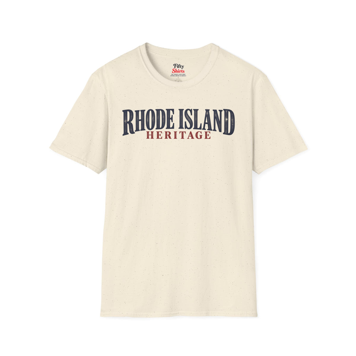 Rhode Island Heritage Unisex Softstyle T Shirt State Name Graphic Tee