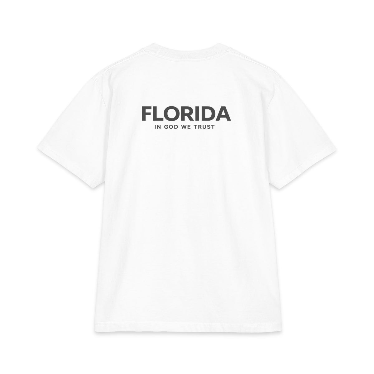 Florida All State In God We Trust Unisex Max Heavyweight Short Sleeve
