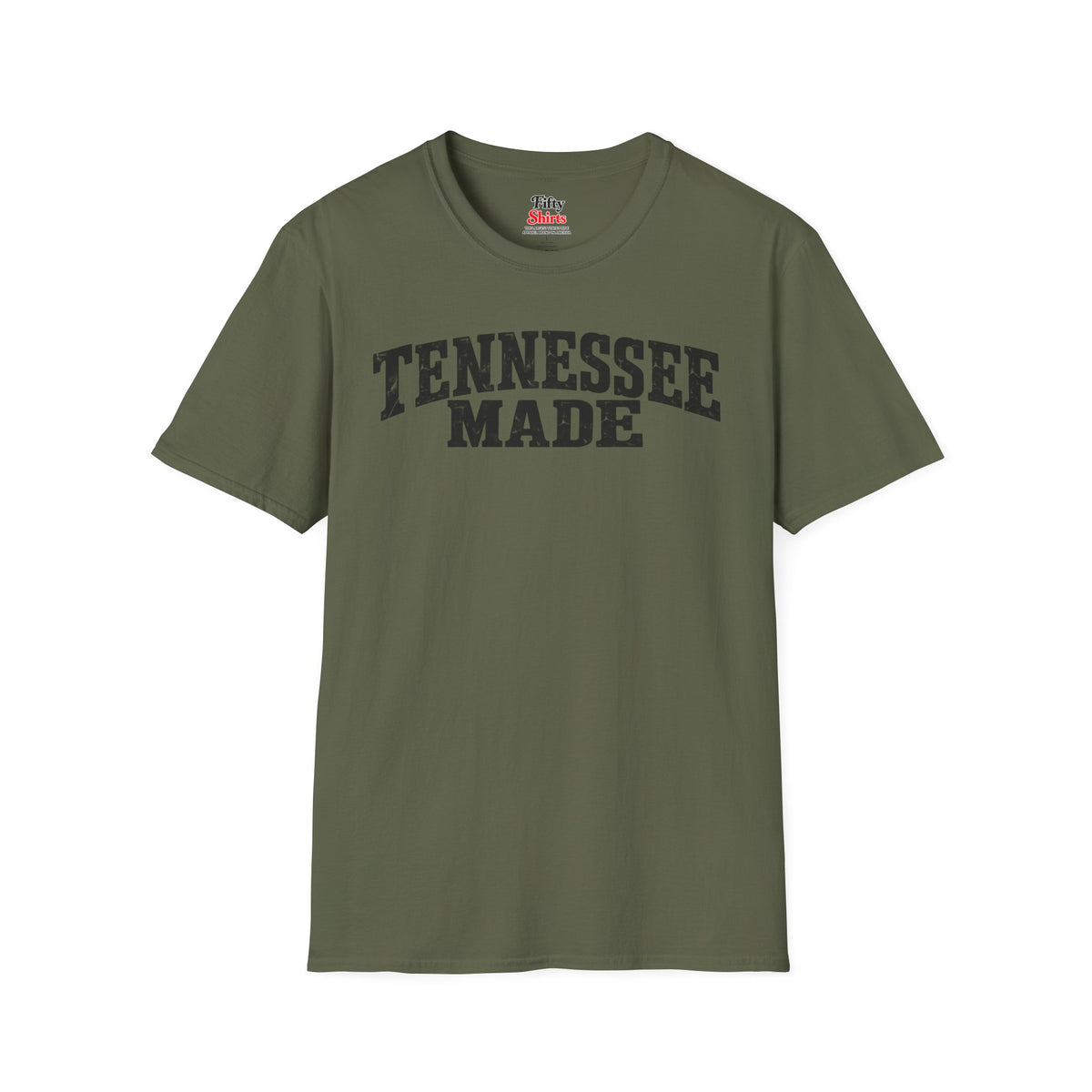 Tennessee Made Unisex Softstyle T Shirt State Name Graphic Tee