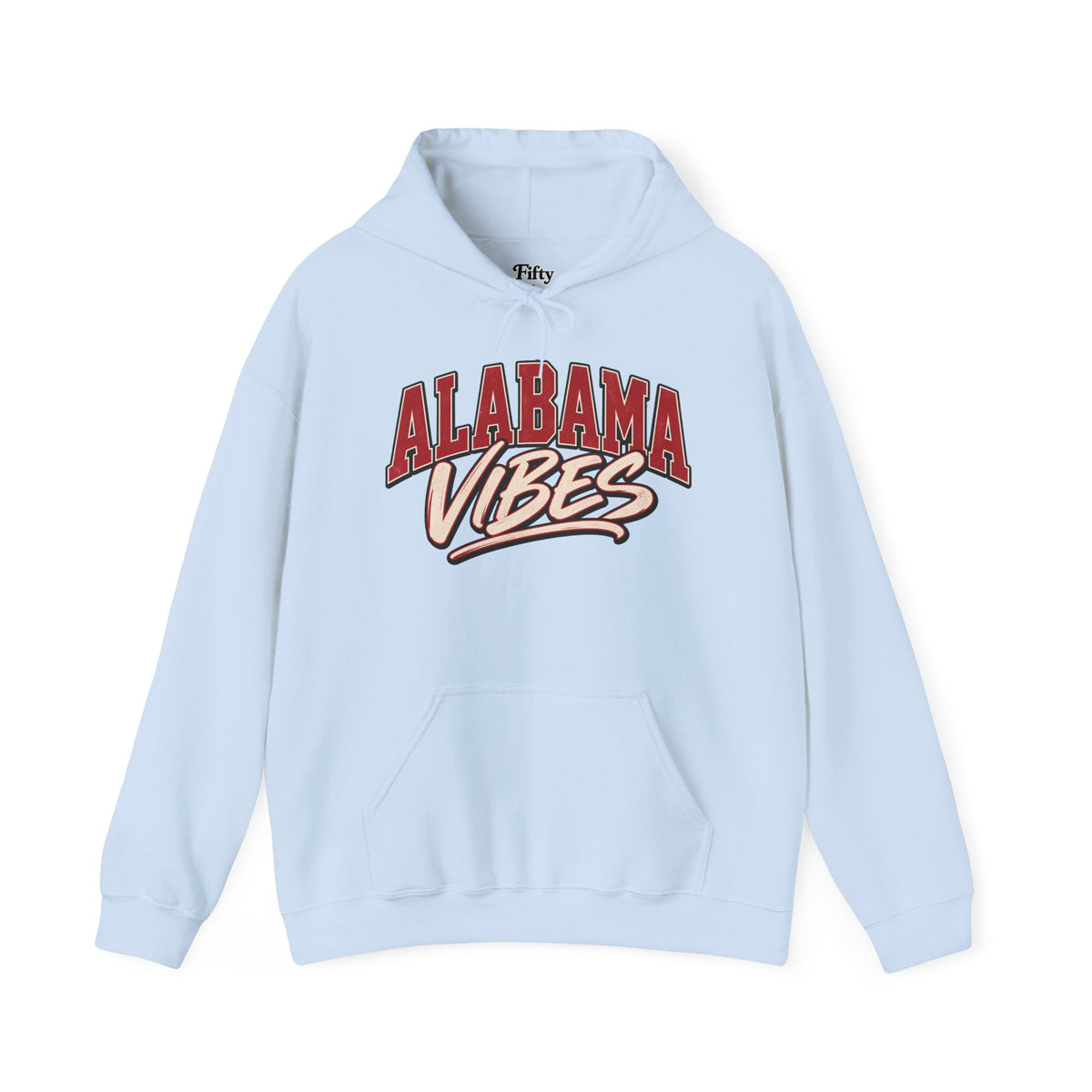 Alabama Vibes Unisex Hoodie State Name Graphic