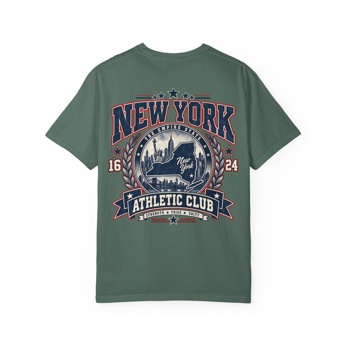 New York Athletic Club Unisex Comfort Color 1717 Streetwear Graphic Tee