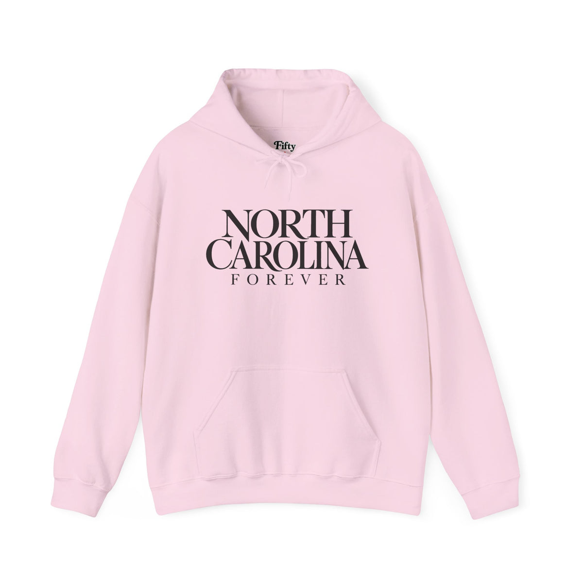 North Carolina Forever Unisex Hoodie State Name Graphic
