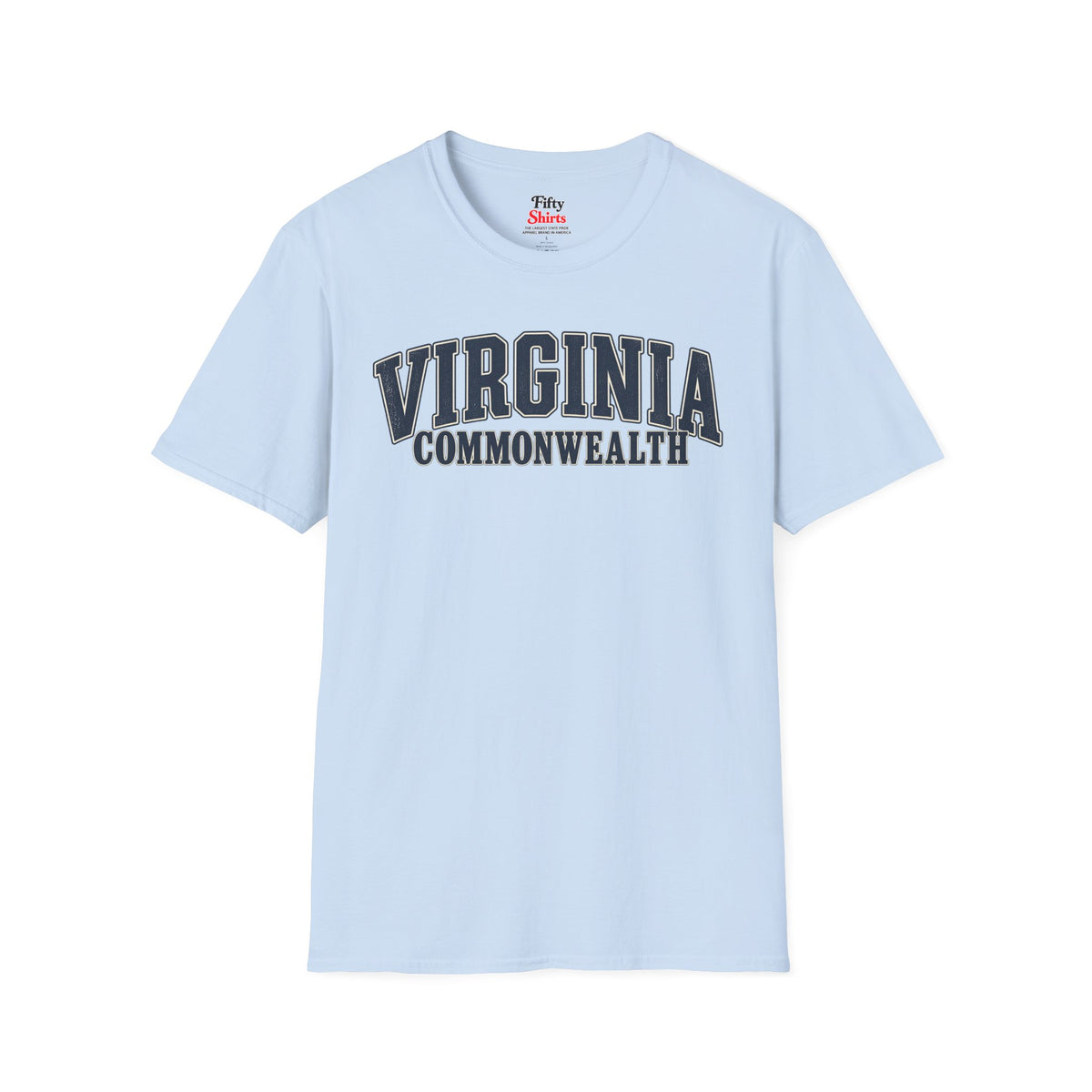 Virginia Commonweatlh Unisex Softstyle T Shirt State Name Graphic Tee
