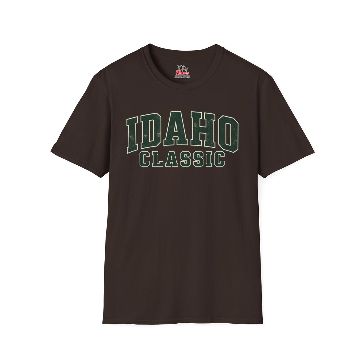 Idaho Classic Unisex Softstyle T Shirt State Name Graphic Tee