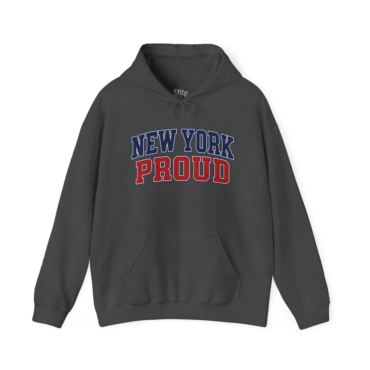 New York Proud Unisex Hoodie State Name Graphic