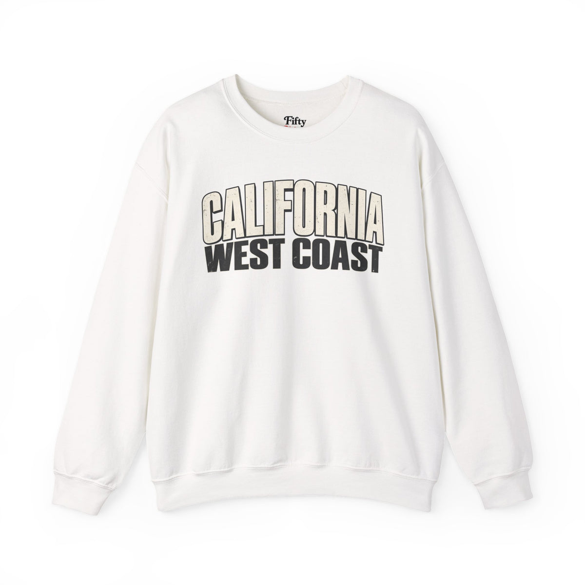 California West Coast Unisex Crewneck Sweatshirt State Name Graphic