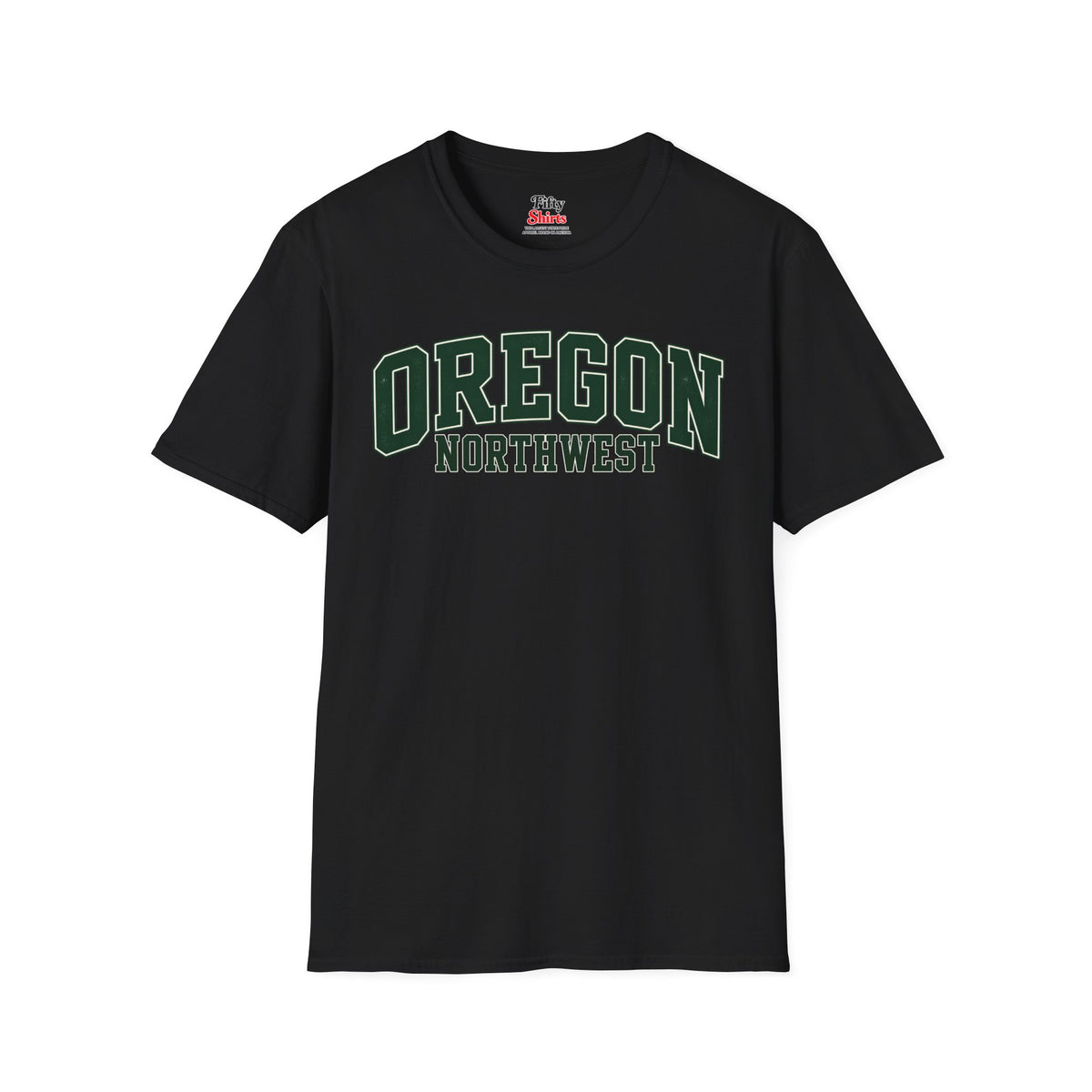 Oregon Northwest Unisex Softstyle T Shirt State Name Graphic Tee