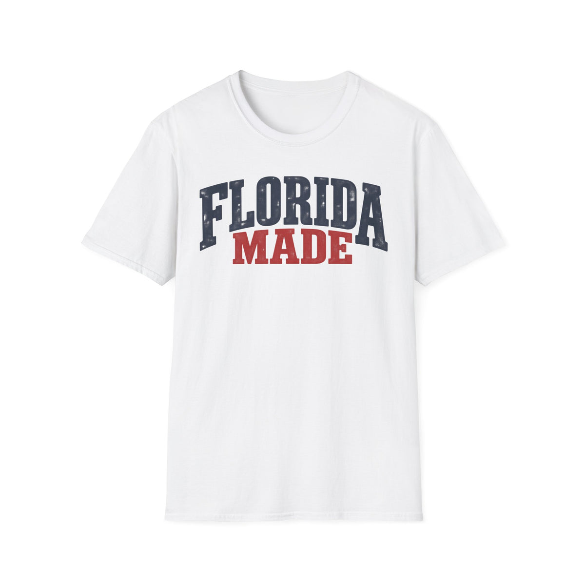 Florida Made Unisex Softstyle T Shirt State Name Graphic Tee