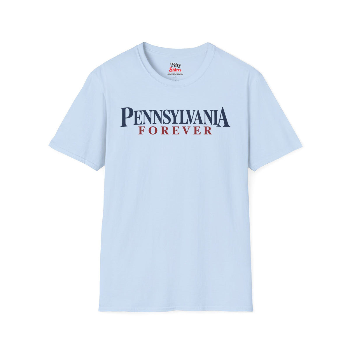 Pennsylvania Forever Unisex Softstyle T Shirt State Name Graphic Tee