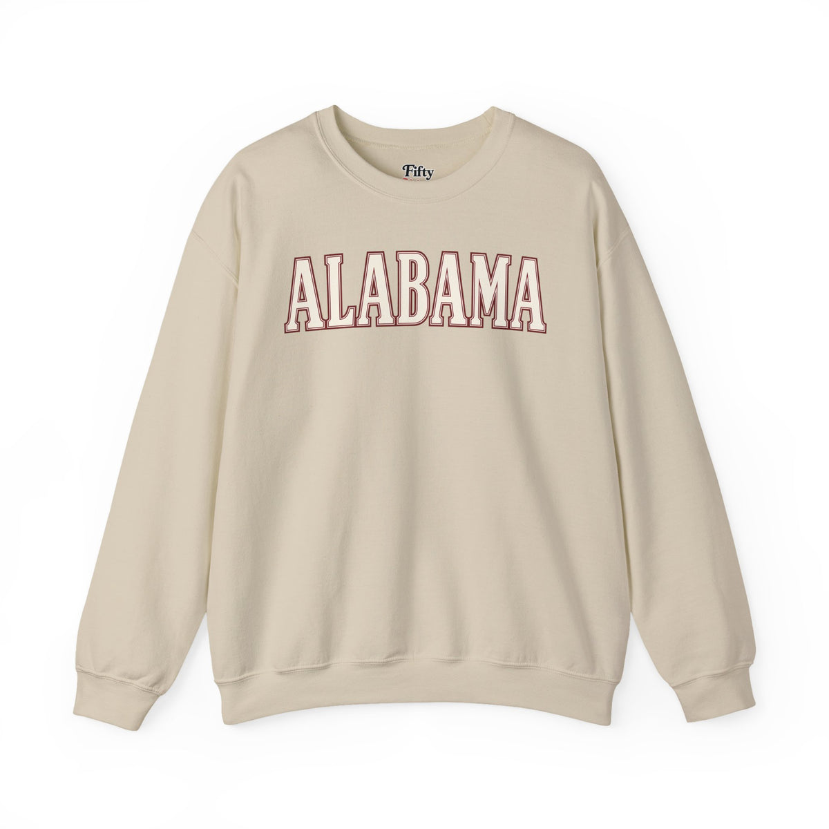 Alabama Unisex Crewneck Sweatshirt State Name Graphic
