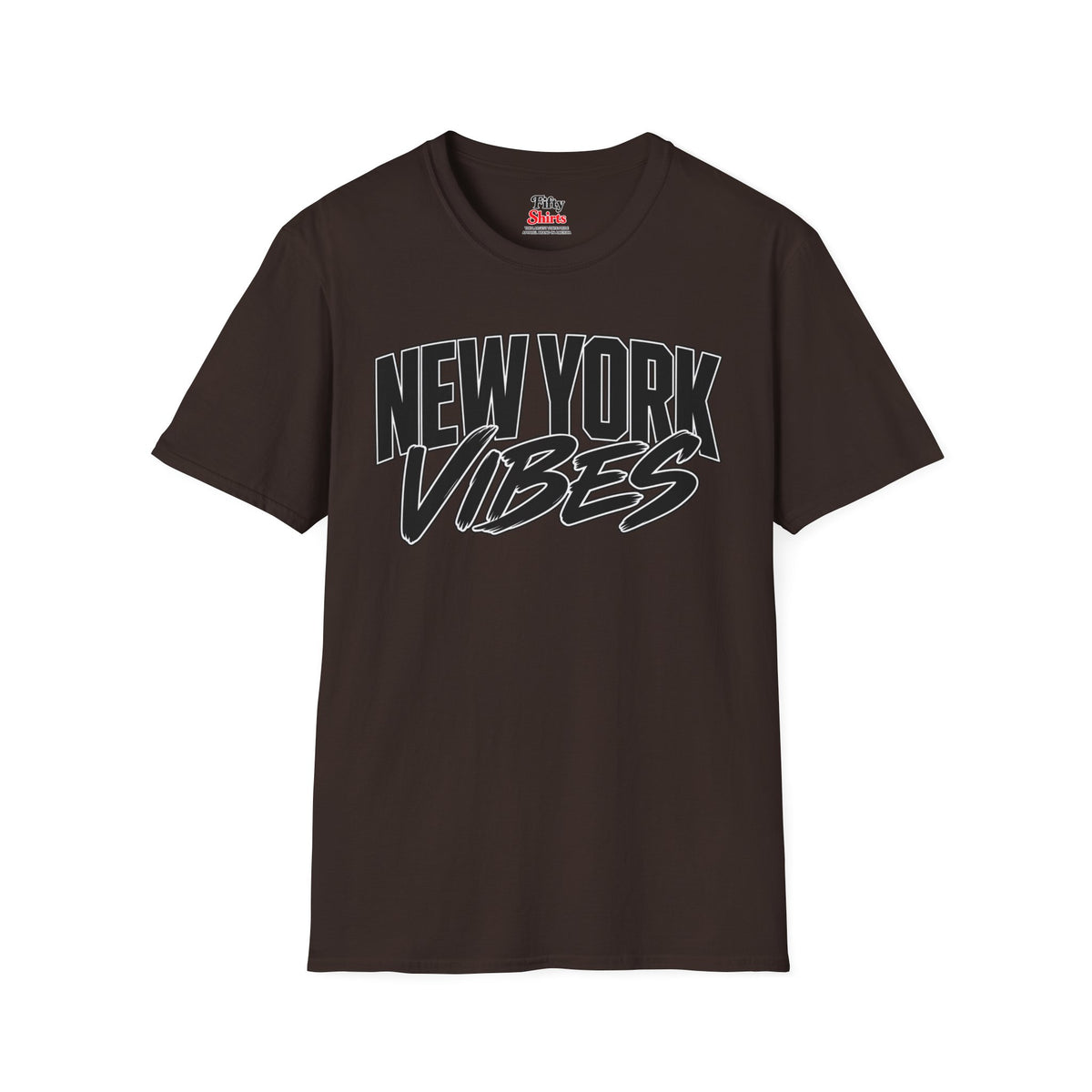 New York Vibes Unisex Softstyle T Shirt State Name Graphic Tee