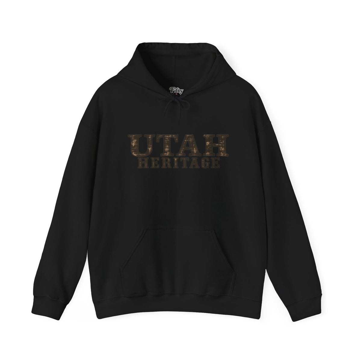 Utah Heritage Unisex Hoodie State Name Graphic