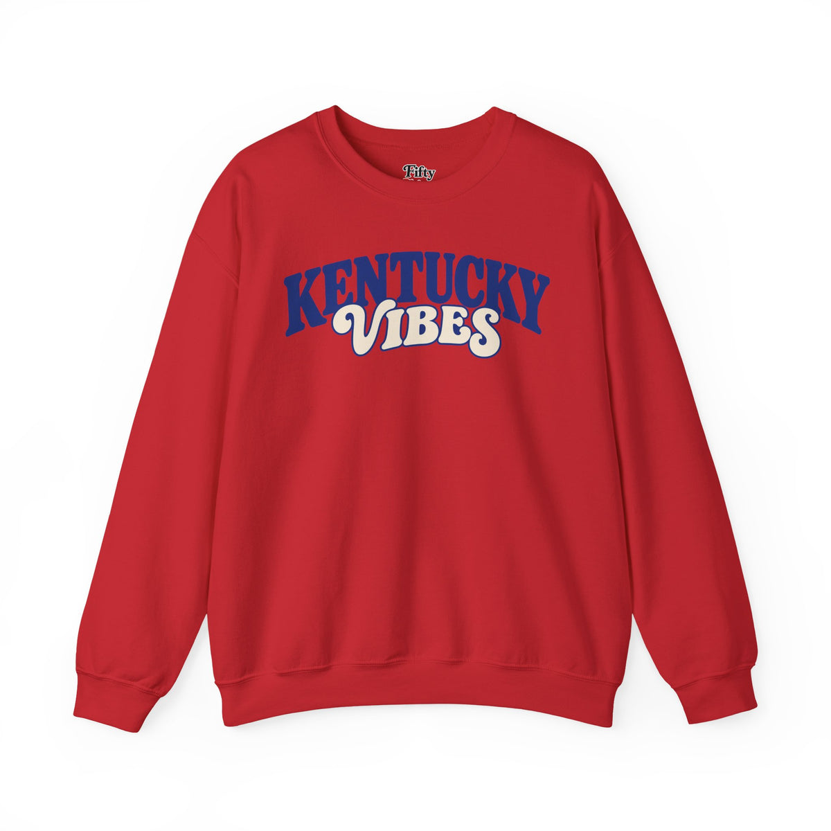 Kentucky Vibes Unisex Crewneck Sweatshirt State Name Graphic