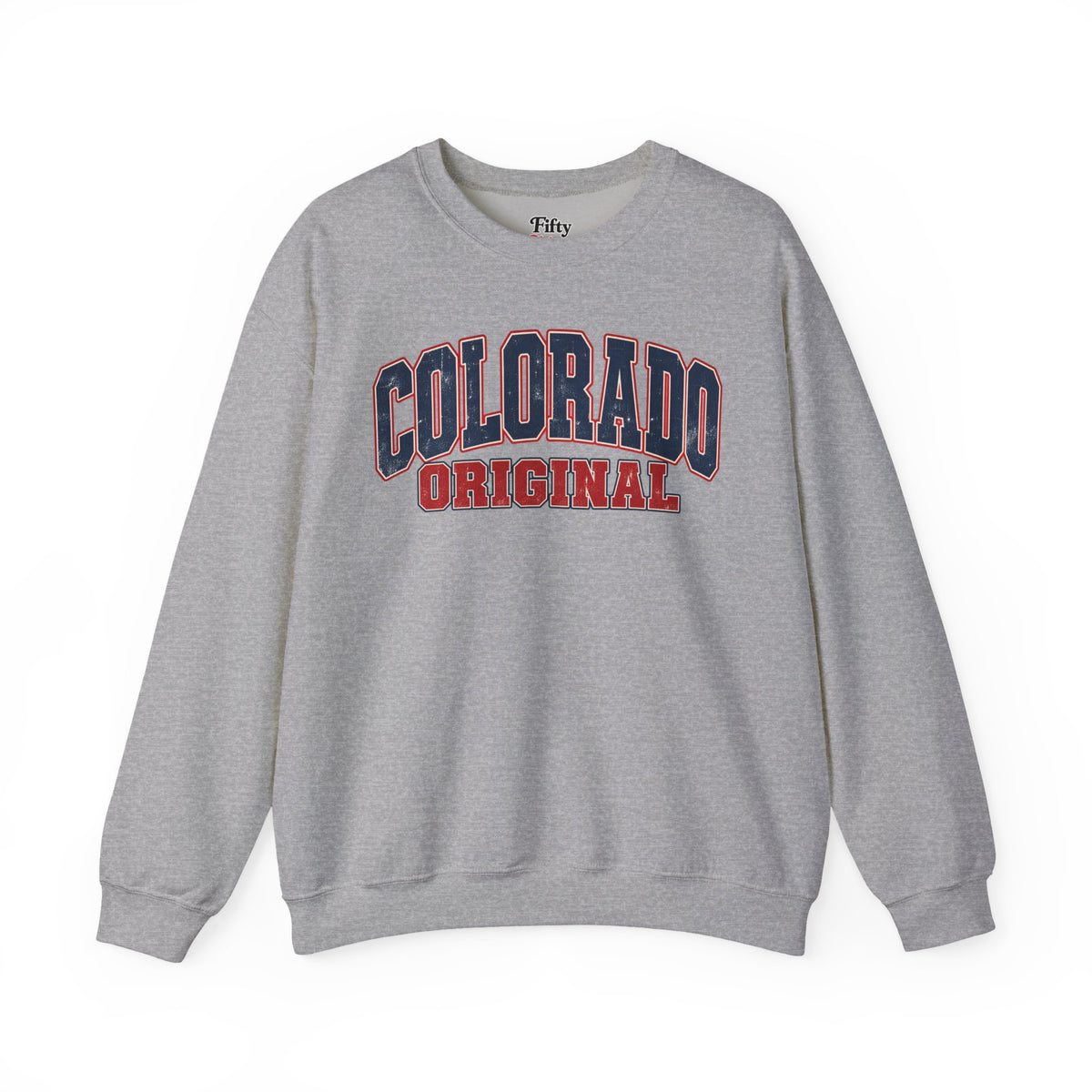 Colorado Original Unisex Crewneck Sweatshirt State Name Graphic