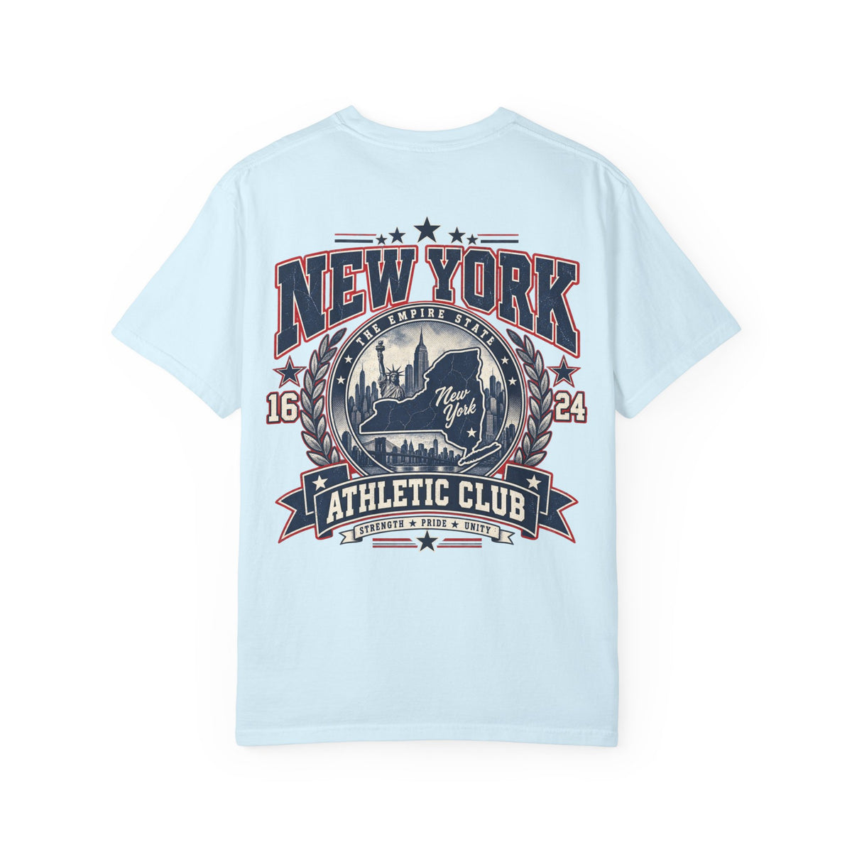 New York Athletic Club Unisex Comfort Color 1717 Streetwear Graphic Tee