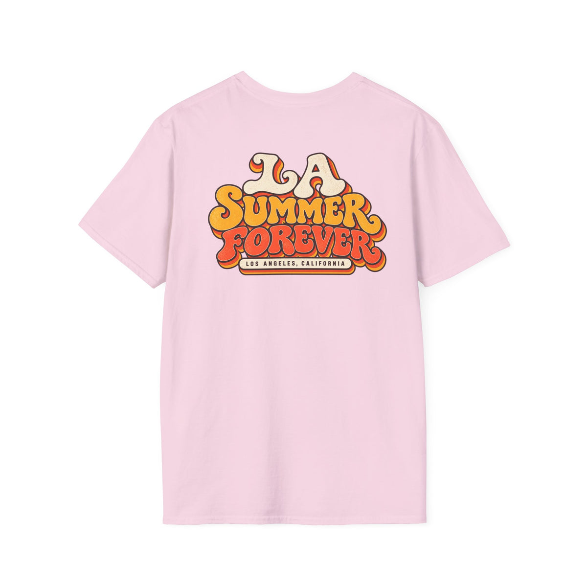 LA Summer Forever Los Angeles Unisex Softstyle Graphic Tee