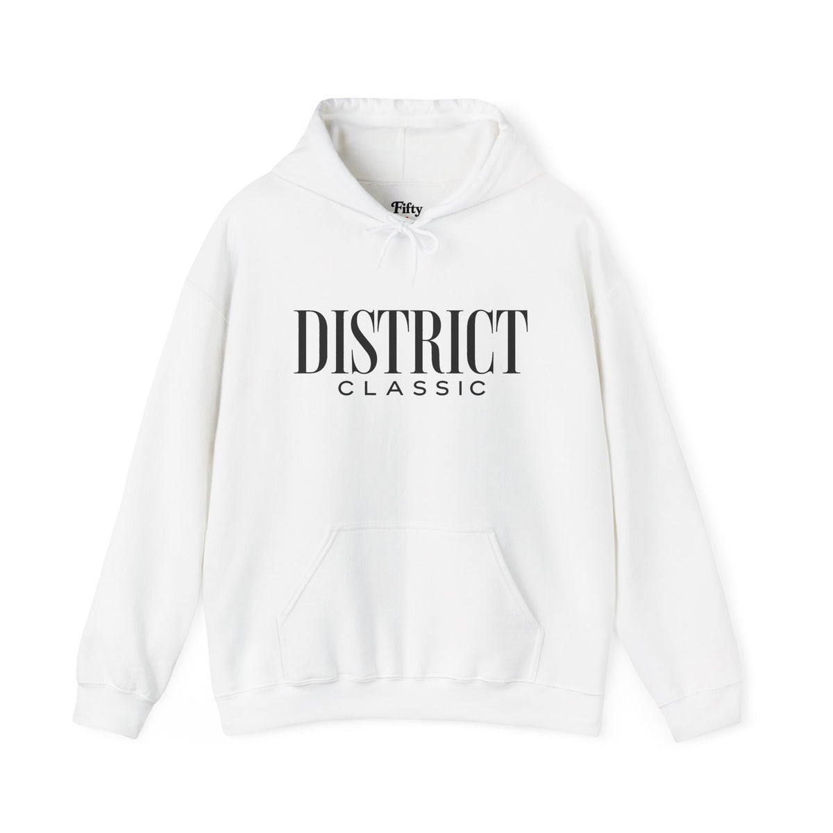 Washington DC District Classic Unisex Hoodie State Name Graphic