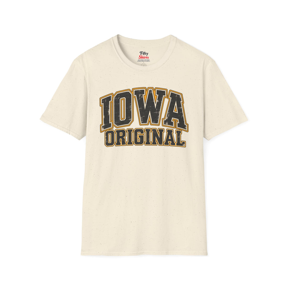 Iowa Original Unisex Softstyle T Shirt State Name Graphic Tee