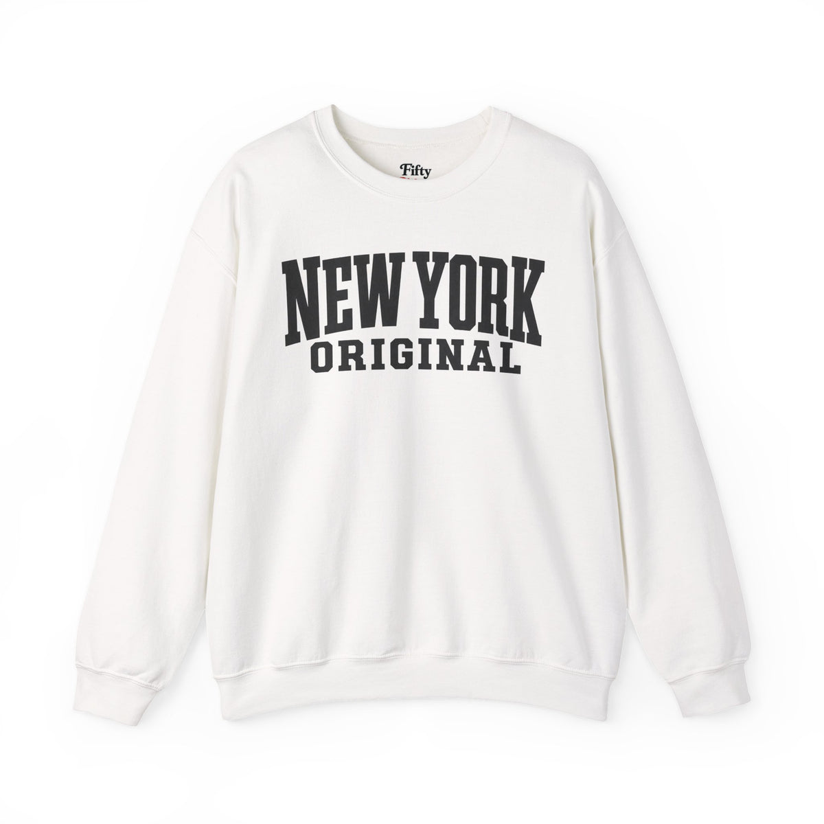 New York Original Unisex Crewneck Sweatshirt State Name Graphic