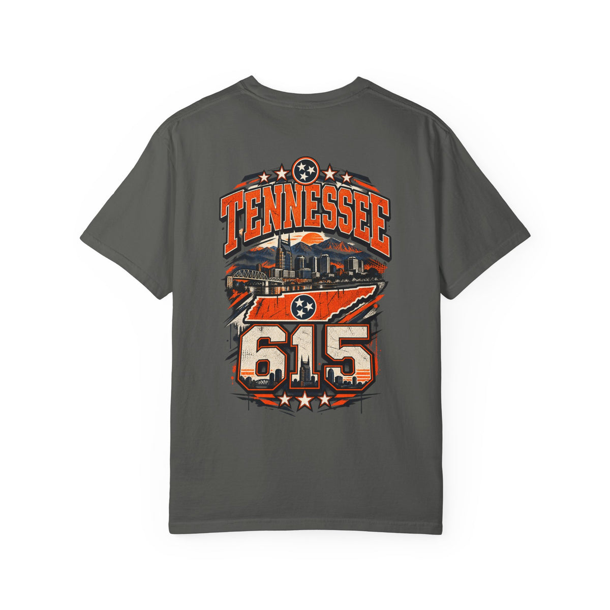Tennessee 615 Unisex Comfort Color 1717 Streetwear Graphic Tee