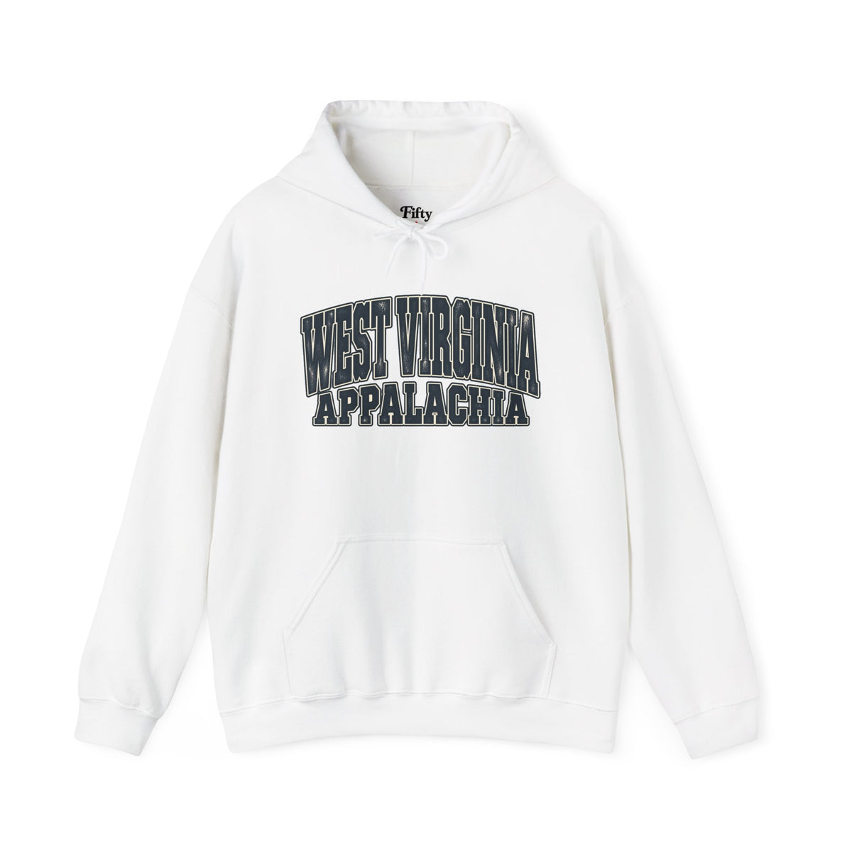 West Virginia Appalachia Unisex Hoodie State Name Graphic