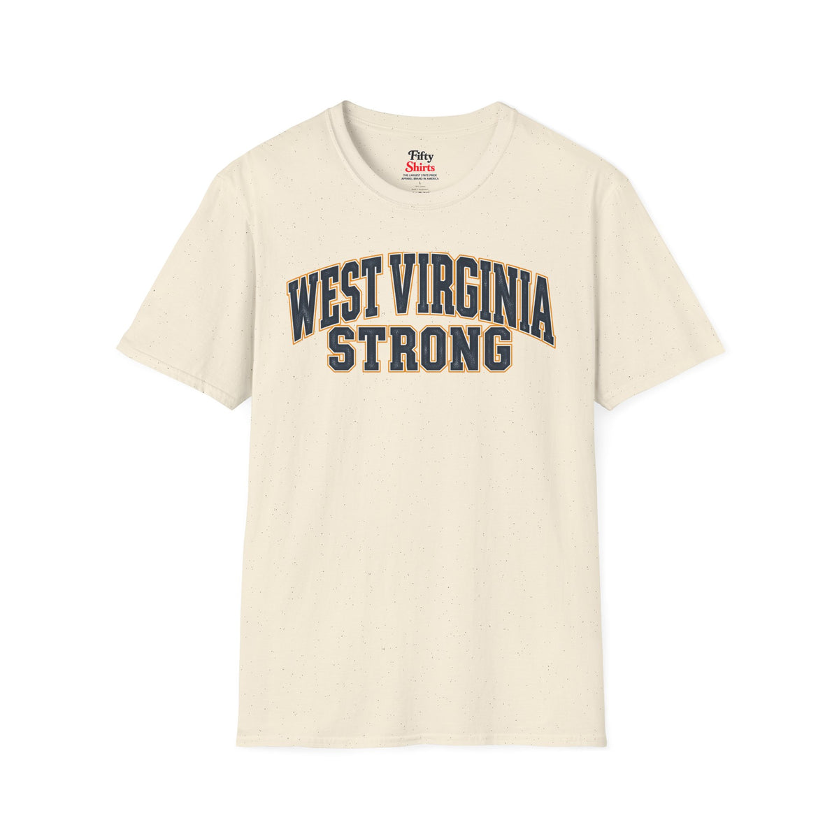 West Virginia Strong Unisex Softstyle T Shirt State Name Graphic Tee