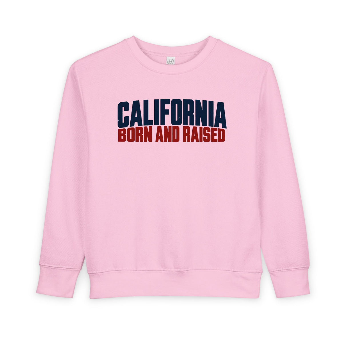California Born and Raised Workwear Unisex Toddler Sweatshirt