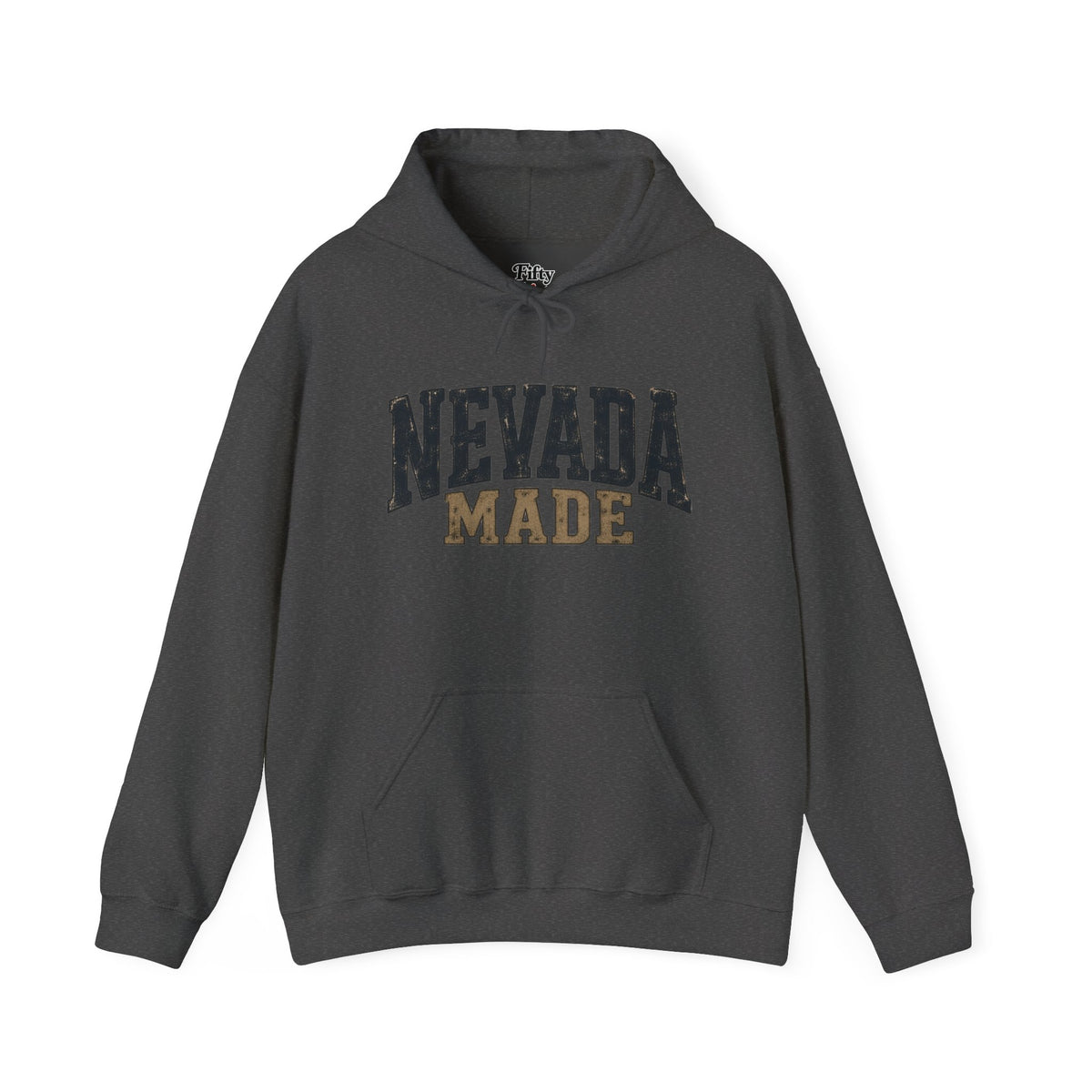 Nevada Made Unisex Hoodie State Name Graphic