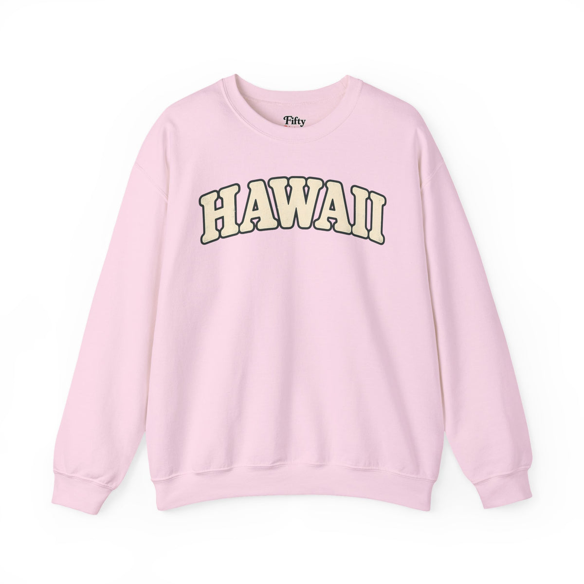 Hawaii Unisex Crewneck Sweatshirt State Name Graphic