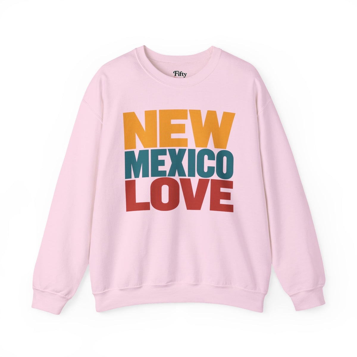 New Mexico Love Unisex Crewneck Sweatshirt State Name Graphic