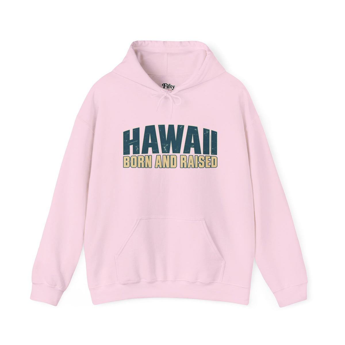 Hawaii Born and Raised Premium Surf Unisex Hoodie Graphic