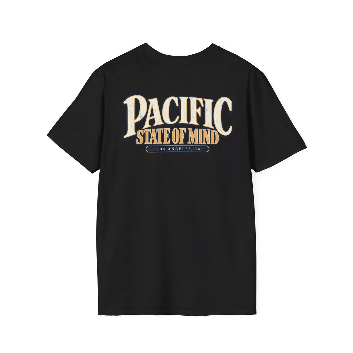 Pacific State Of Mind Los Angeles Unisex Softstyle Graphic Tee