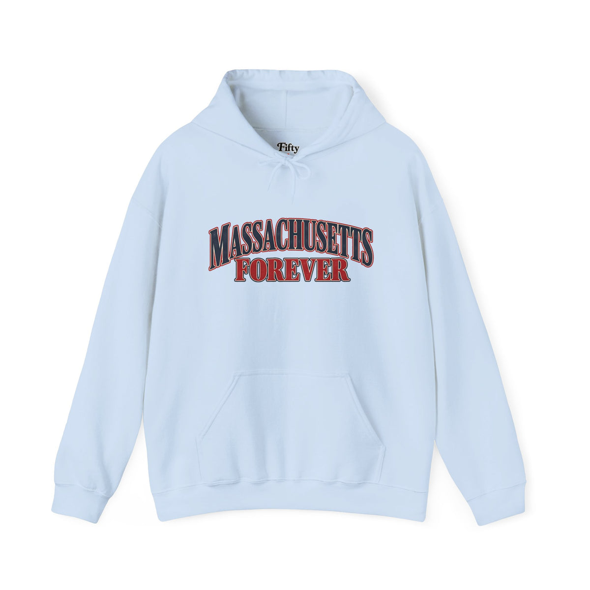 Massachusetts Forever Unisex Hoodie State Name Graphic