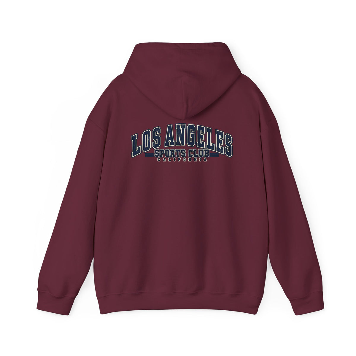 Distressed Los Angeles Sports Club Logo Unisex Hoodie Graphic