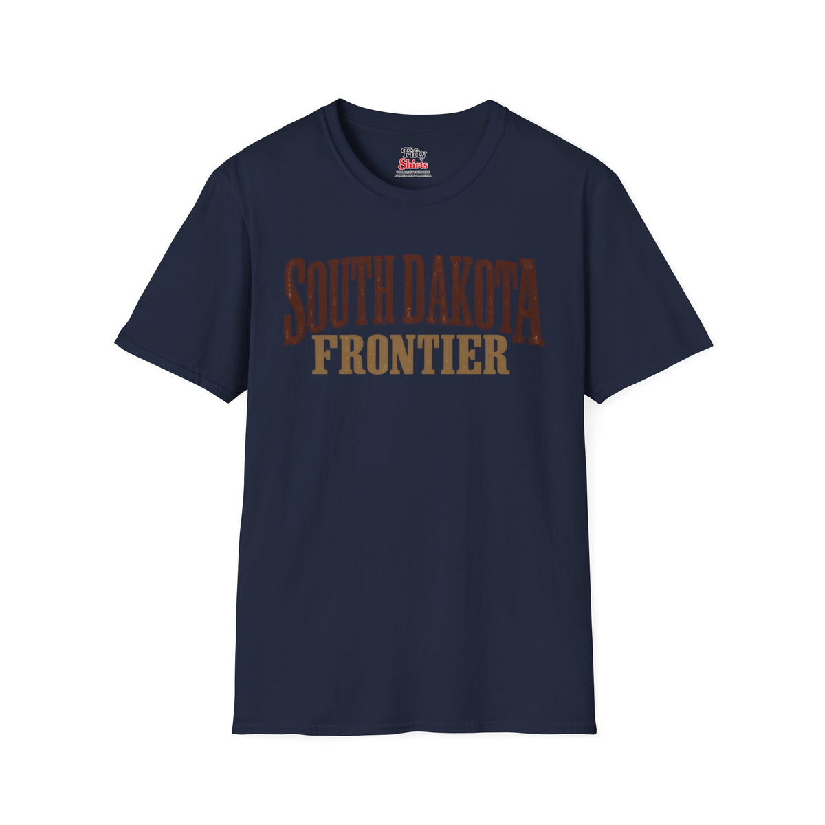 South Dakota Frontier Unisex Softstyle T Shirt State Name Graphic Tee