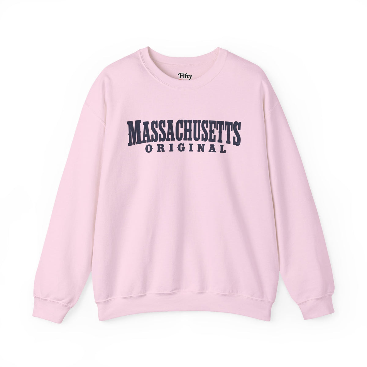 Massachusetts Original Unisex Crewneck Sweatshirt State Name Graphic
